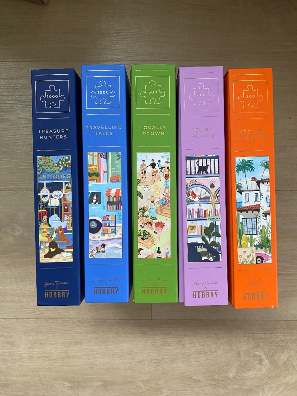 Hobbry Puzzles x 5 🧩